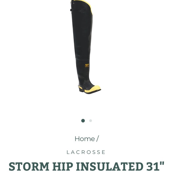 Lacrosse 31in hip wader boots BRAND NEW - Picture 3 of 4